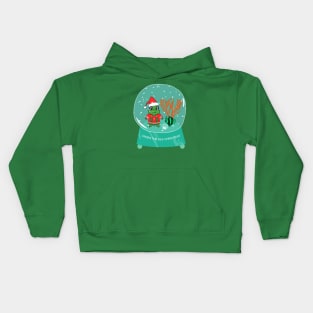 UNDER The Sea Christmas Snowglobe Kids Hoodie